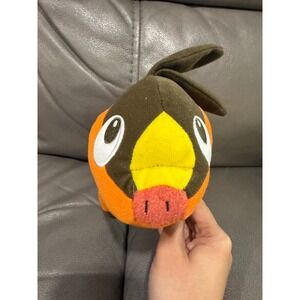 Pokemon Tepig Plush Stuffed Animal Orange Fire Starter Unova Gen 5 Official 8.5"